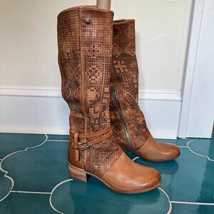 A.S. 98 Tall Perforated detailed Boots